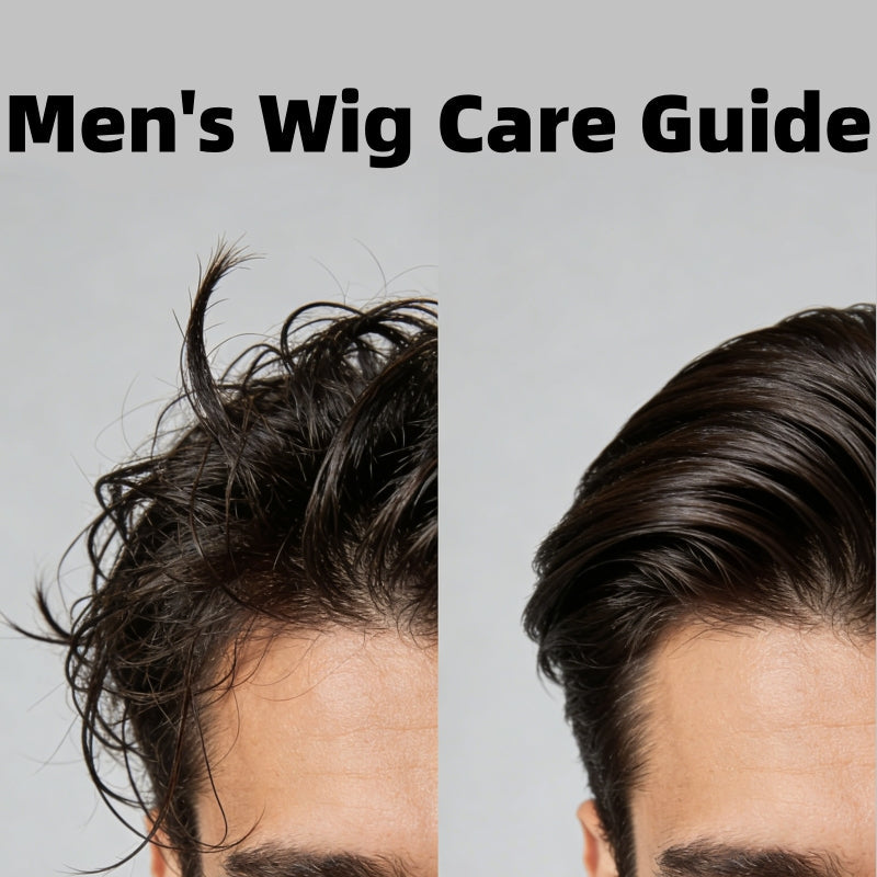 Men’s Wig Care Guide: How to Keep Your Wig Looking Natural and Lasting Longer