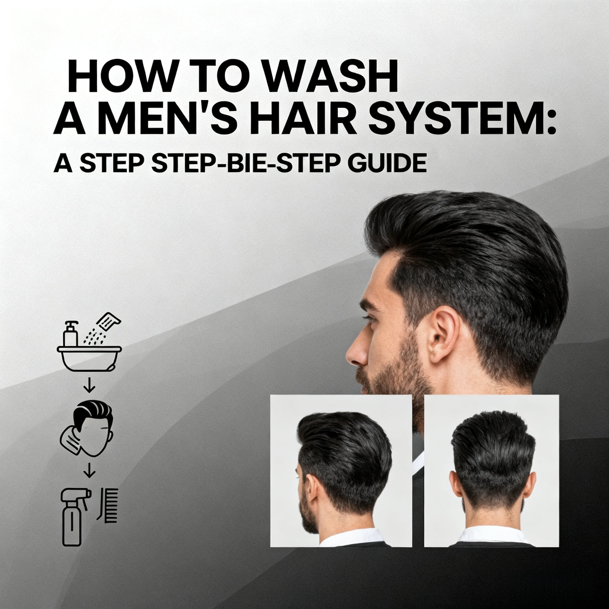 How to Wash a Men’s Hair System: A Simple Step-by-Step Guide