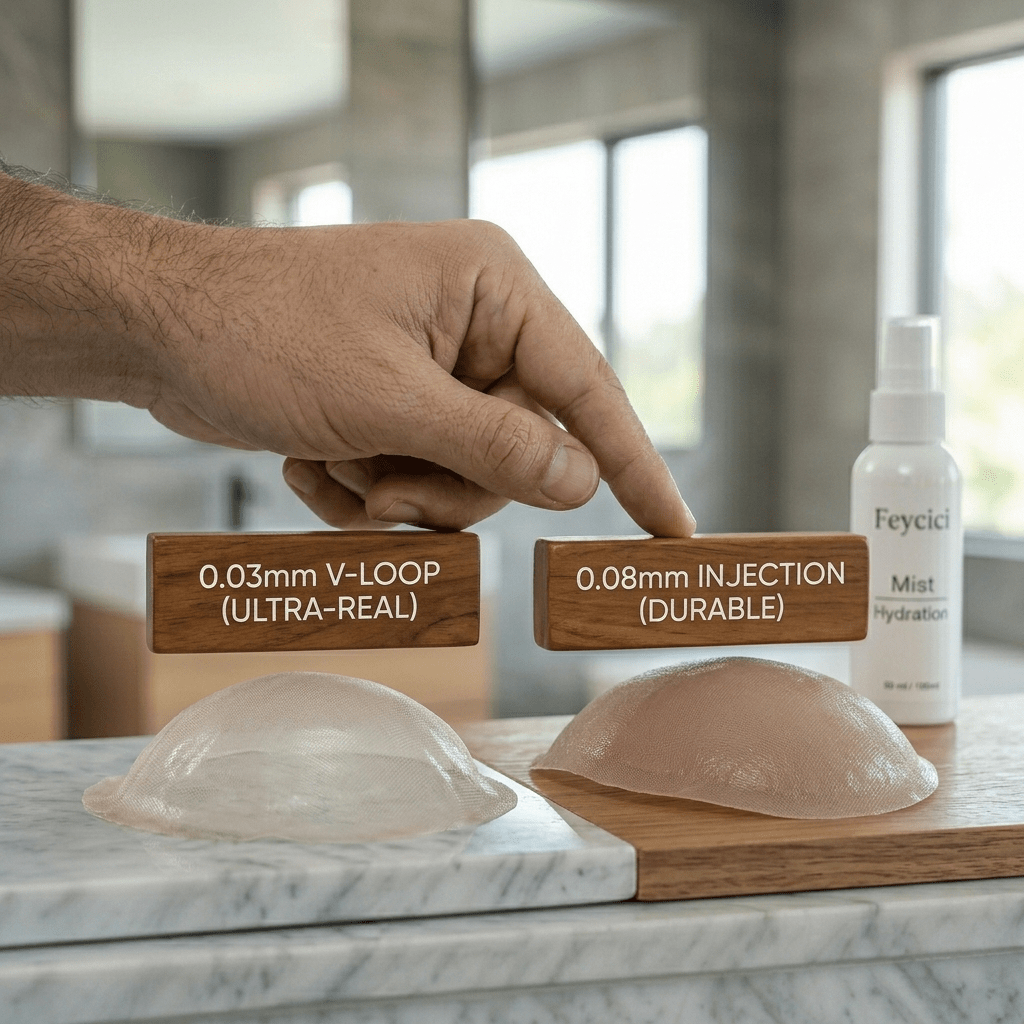 Choosing Feycici Skin Bases: V-loop vs. Injection & Thickness