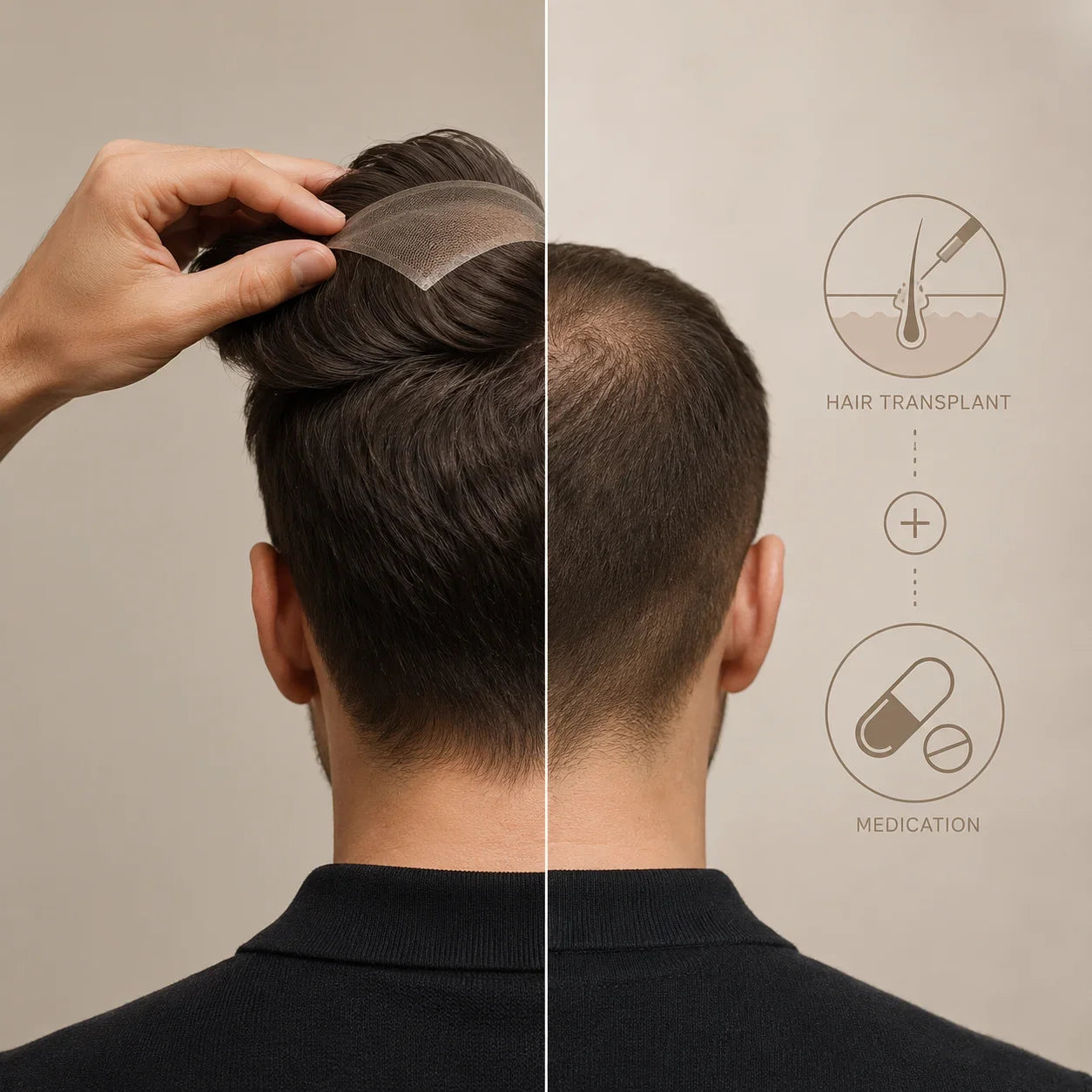 Hair System vs. Hair Transplant vs. Minoxidil: Which Should You Choose?