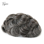 0.03mm Ultra-Thin Skin Men’s Hair System - Invisible V-Loop Bio-Scalp Toupee2