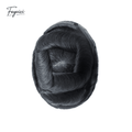8"x10" Ultra Thin Skin Men's Toupee - V-Loop Invisible Hair System