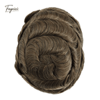 Classic Thin Skin Men’s Hair System - 0.12mm Durable Bio-Skin Toupee with V-Loop Front