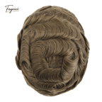 Classic Thin Skin Men’s Hair System - 0.12mm Durable Bio-Skin Toupee with V-Loop Front