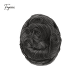 8"x10" Ultra Thin Skin Men's Toupee - V-Loop Invisible Hair System