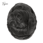 Ultra-Thin Skin Men’s Hair System - 0.08mm V-Loop Knotless Bio-Skin Toupee (8"x10")