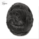 8"x10" Super Thin Skin Hair System for Men –Natural Hair Piece V Loop Toupe -Free Style