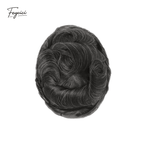 Classic Thin Skin Men’s Hair System - 0.12mm Durable Bio-Skin Toupee with V-Loop Front
