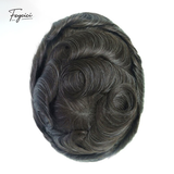 8"x10" Super Thin Skin Hair System for Men –Natural Hair Piece V Loop Toupe -Free Style