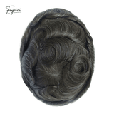 Ultra-Thin Skin Men’s Hair System - 0.08mm V-Loop Knotless Bio-Skin Toupee (8"x10")