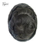 8"x10" Thin Skin Hair System for Men –Natural Hair Piece V Loop Toupee- Daily Wear