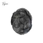 8"x10" Ultra Thin Skin Men's Toupee - V-Loop Invisible Hair System