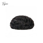 Invisible PU Hair System for Men –Natural Hair Piece Ultra 0.02mm Full Hand Tied Natural Hair Piece