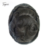 8"x10" Super Thin Skin Hair System for Men –Natural Hair Piece V Loop Toupe -Free Style