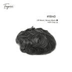 10x8" Lace Front Men’s Toupee - 0.06mm Clear PU Skin Base Human Hair Replacement System
