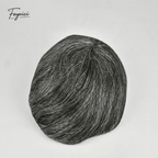 Mens Bio-Skin Toupee - 0.06-0.08mm Full PU V-Loop Knotless Human Hair Replacement System