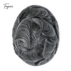 Ultra-Thin Skin Men’s Hair System - 0.08mm V-Loop Knotless Bio-Skin Toupee (8"x10")
