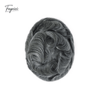 Classic Thin Skin Men’s Hair System - 0.12mm Durable Bio-Skin Toupee with V-Loop Front