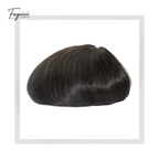 Mens Bio-Skin Toupee - 0.06-0.08mm Full PU V-Loop Knotless Human Hair Replacement System