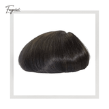 Mens Bio-Skin Toupee - 0.06-0.08mm Full PU V-Loop Knotless Human Hair Replacement System