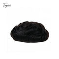 Invisible PU Hair System for Men –Natural Hair Piece Ultra 0.02mm Full Hand Tied Natural Hair Piece