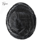 Mono With Poly Hair System for Men –Natural Hair Piece -Free Style Toupee- Mens Wigs Baldness