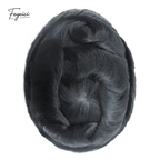 Ultra-Thin Skin Men’s Hair System - 0.08mm V-Loop Knotless Bio-Skin Toupee (8"x10")