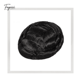 Mens Bio-Skin Toupee - 0.06-0.08mm Full PU V-Loop Knotless Human Hair Replacement System