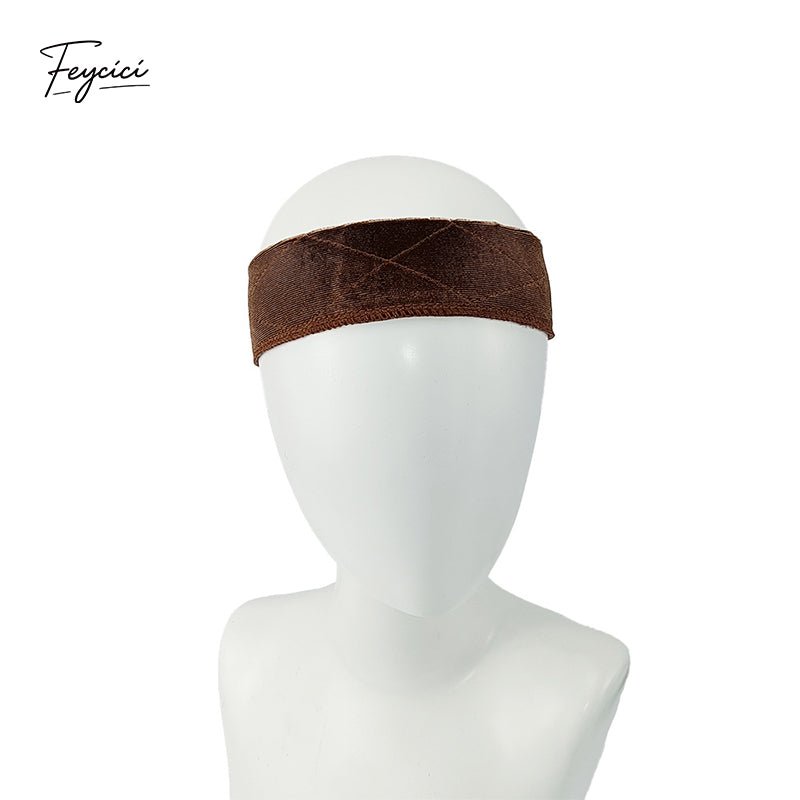 Non-Slip Velvet Wig Grip Band - Adjustable Secure Fastener Headband