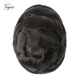 8"x10" Thin Skin Hair System for Men –Natural Hair Piece V Loop Toupe -Free Style