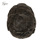 Classic Thin Skin Men’s Hair System - 0.12mm Durable Bio-Skin Toupee with V-Loop Front