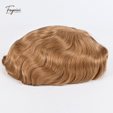 Air-Lace Series - 10x8" Full Swiss Lace Hand-Tied Men's Toupee