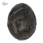 Ultra-Thin Skin Men’s Hair System - 0.08mm V-Loop Knotless Bio-Skin Toupee (8"x10")