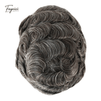 Classic Thin Skin Men’s Hair System - 0.12mm Durable Bio-Skin Toupee with V-Loop Front