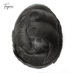 Ultra-Thin Skin Men’s Hair System - 0.08mm V-Loop Knotless Bio-Skin Toupee (8"x10")