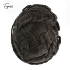 Mono With Poly Hair System for Men –Natural Hair Piece -Free Style Toupee- Mens Wigs Baldness