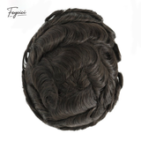Mono With Poly Hair System for Men –Natural Hair Piece -Free Style Toupee- Mens Wigs Baldness