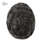 Classic Thin Skin Men’s Hair System - 0.12mm Durable Bio-Skin Toupee with V-Loop Front