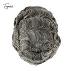 Classic Thin Skin Men’s Hair System - 0.12mm Durable Bio-Skin Toupee with V-Loop Front
