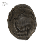 Ultra-Thin Skin Men’s Hair System - 0.08mm V-Loop Knotless Bio-Skin Toupee (8"x10")