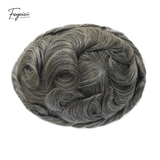 Ultra-Thin Skin Men’s Hair System - 0.08mm V-Loop Knotless Bio-Skin Toupee (8"x10")