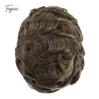 Classic Thin Skin Men’s Hair System - 0.12mm Durable Bio-Skin Toupee with V-Loop Front