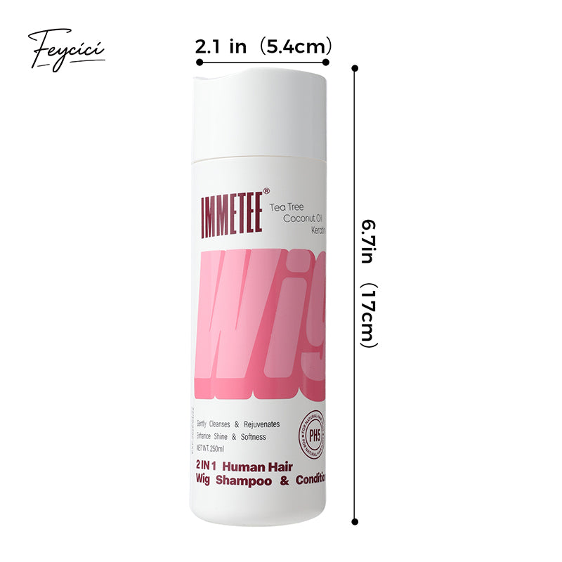 2-in-1 Leave-In Conditioning Wig Spray (8.45fl.oz/250ml) - pH Balanced Bio-Care