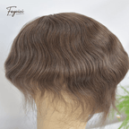 Air-Lace Series - 10x8" Full Swiss Lace Hand-Tied Men's Toupee