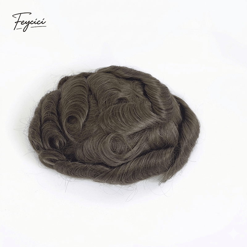 Mirage Series - 0.03mm Ultra-Thin Skin Men’s Hair System (Knotless V-Loop)