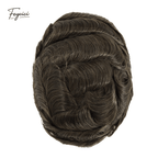 Ultra-Thin Skin Men’s Hair System - 0.08mm V-Loop Knotless Bio-Skin Toupee (8"x10")