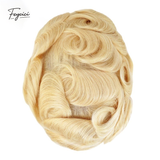8"x10" Thin Skin Hair System for Men –Natural Hair Piece V Loop Toupe -Free Style