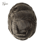 Ultra-Thin Skin Men’s Hair System - 0.08mm V-Loop Knotless Bio-Skin Toupee (8"x10")