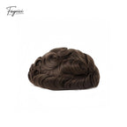 Invisible PU Hair System for Men –Natural Hair Piece Ultra Thin 0.06mm Full Hand Tied Natural Hair Piece