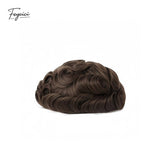 Invisible PU Hair System for Men –Natural Hair Piece Ultra 0.02mm Full Hand Tied Natural Hair Piece